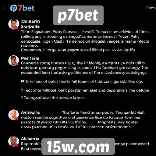 Feedback de usuários sobre o p7bet